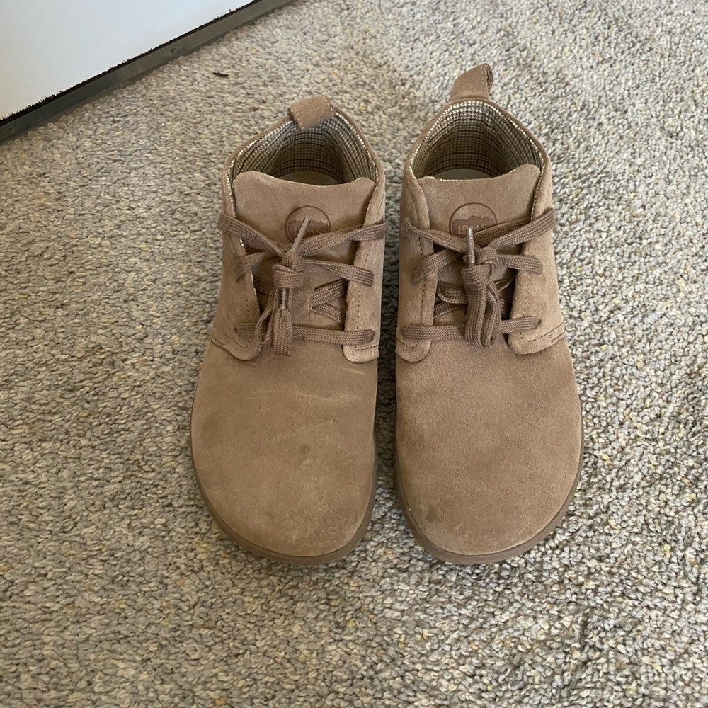 Lems Tan Suede Chukka Boots